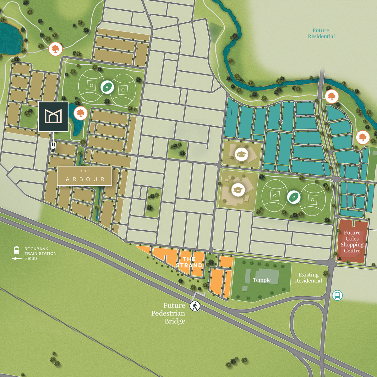 Deanside Village Townhomes Map